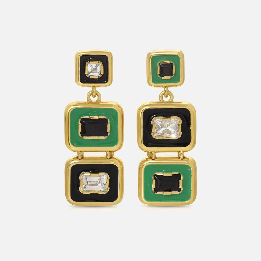 Lucky Snapback Earrings by Monbouquette - At Present Jewelry