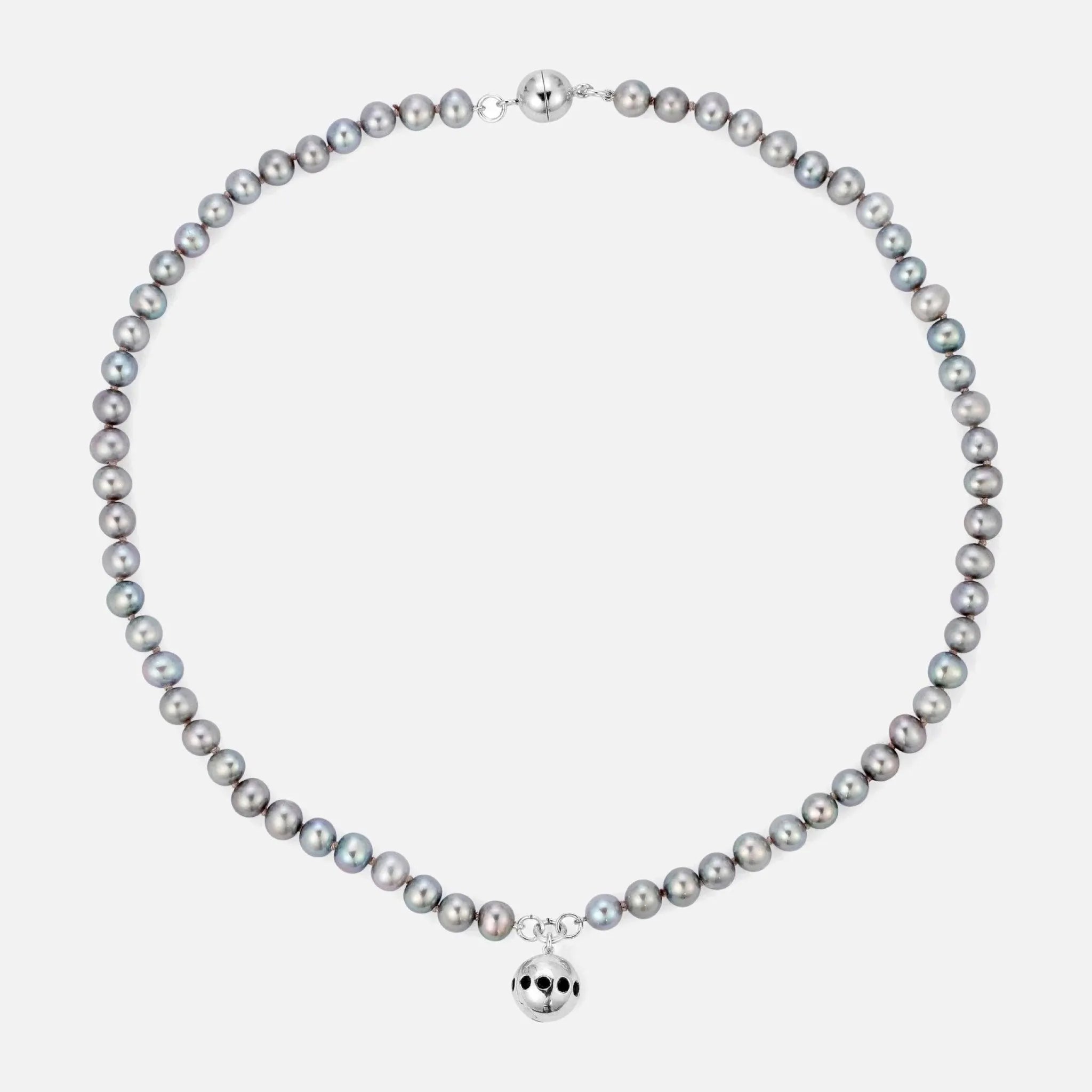 Nuni Noir Necklace by Monbouquette - At Present Jewelry