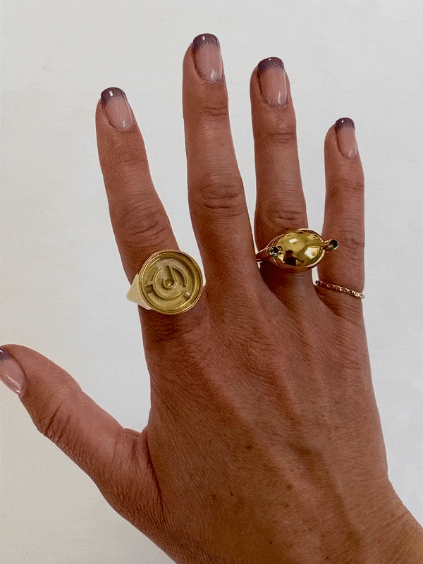 Petite Maze Ring by Monbouquette - At Present Jewelry