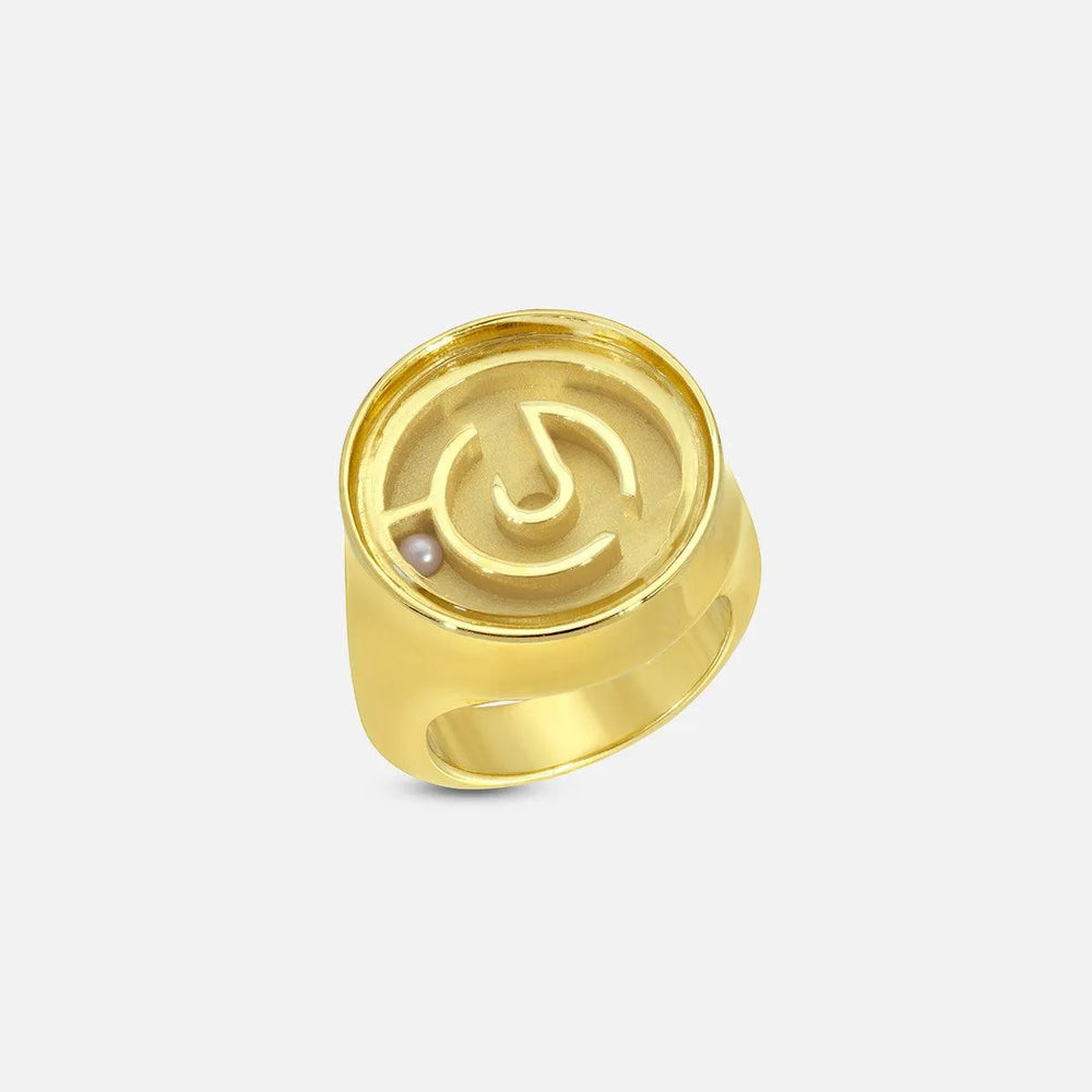 Petite Maze Ring by Monbouquette - At Present Jewelry