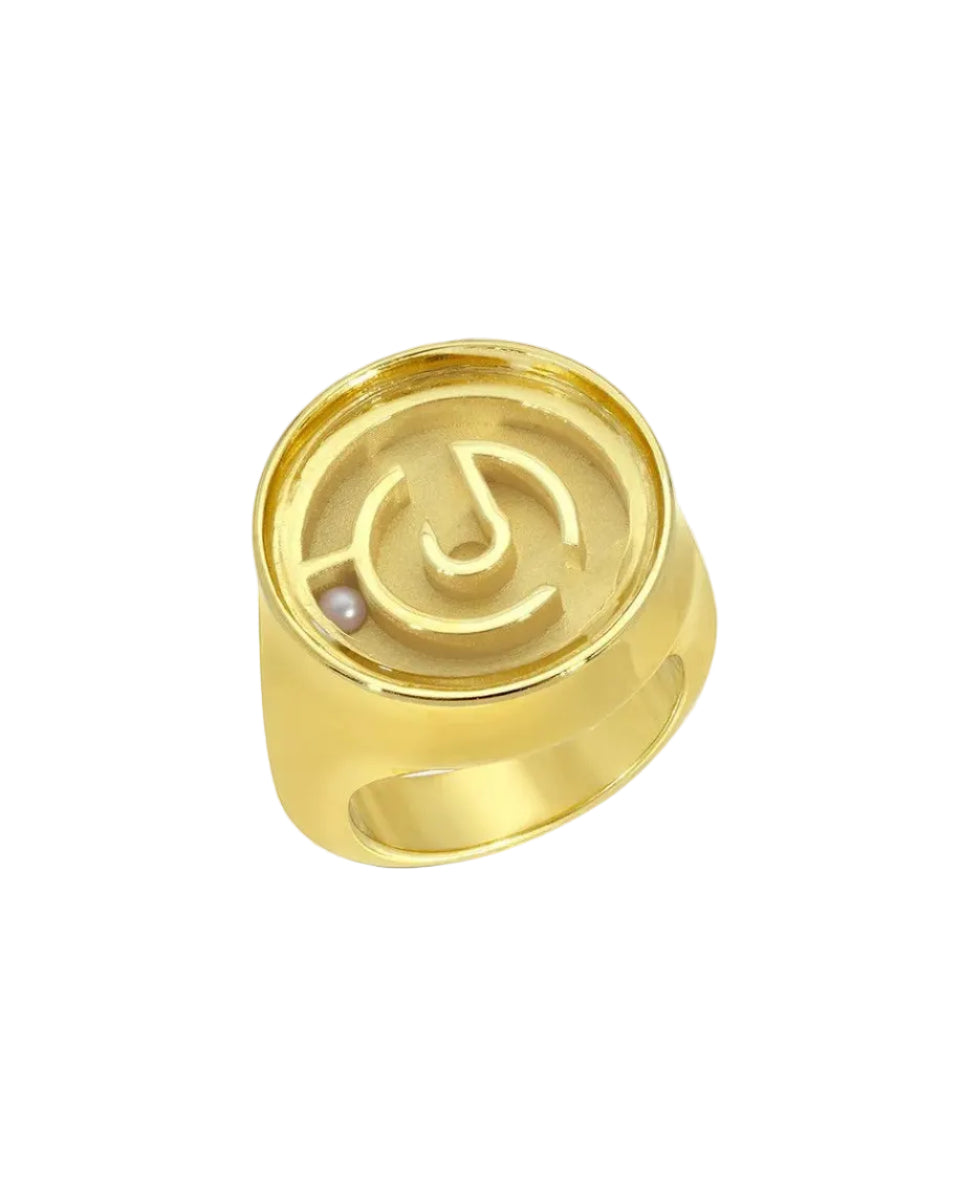 Petite Maze Ring by Monbouquette - At Present Jewelry