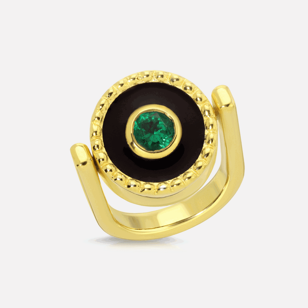 Reversible Coin Ring by Monbouquette - At Present Jewelry