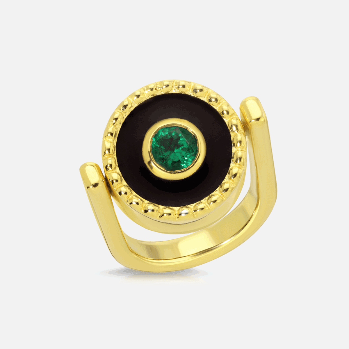 Reversible Coin Ring by Monbouquette - At Present Jewelry