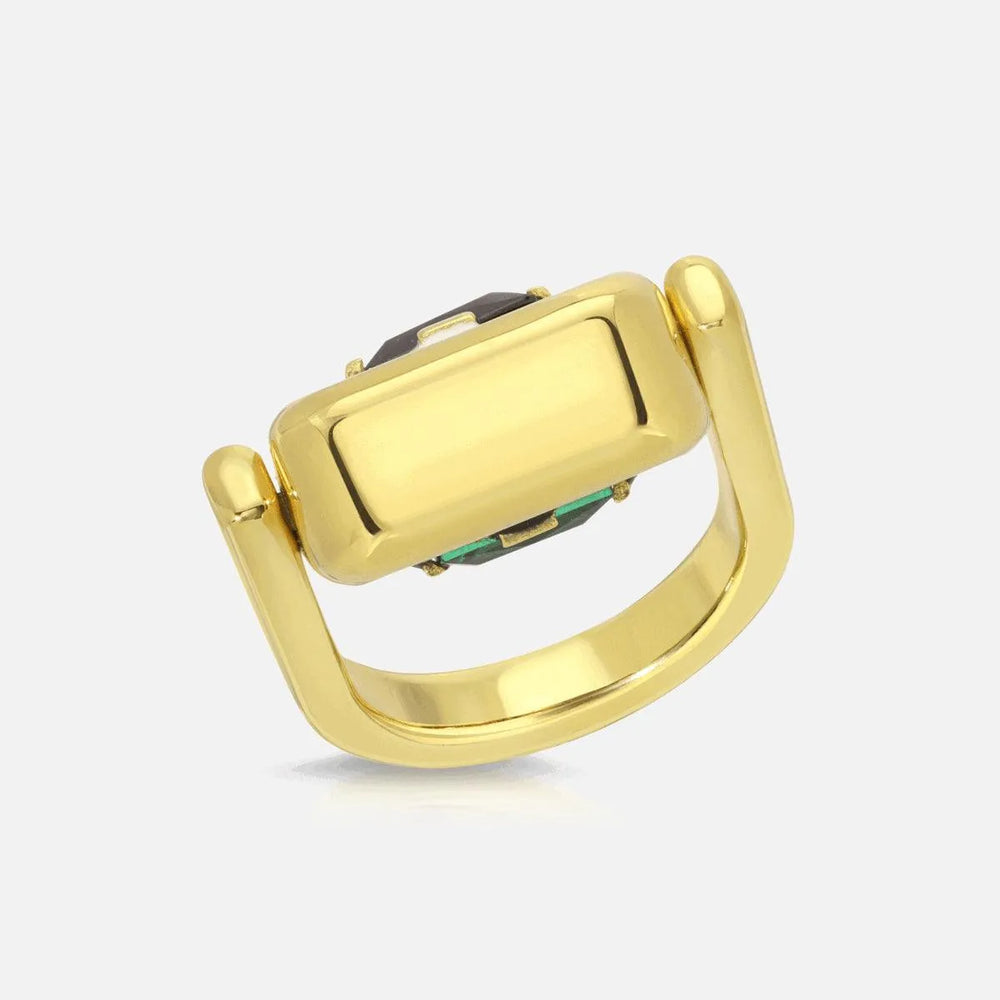 Reversible Snapback Ring by Monbouquette - At Present Jewelry