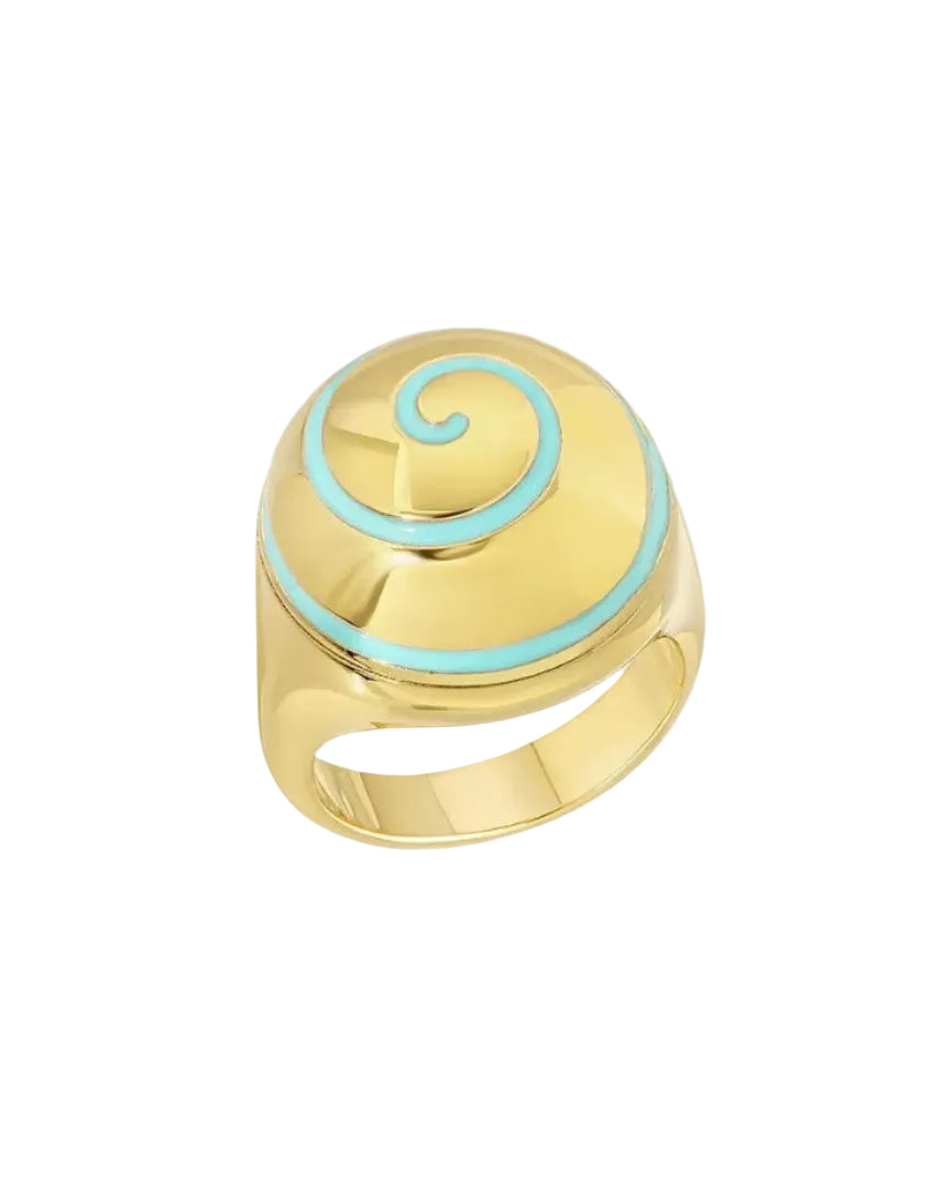 Swirl Pillbox Ring by Monbouquette - At Present Jewelry