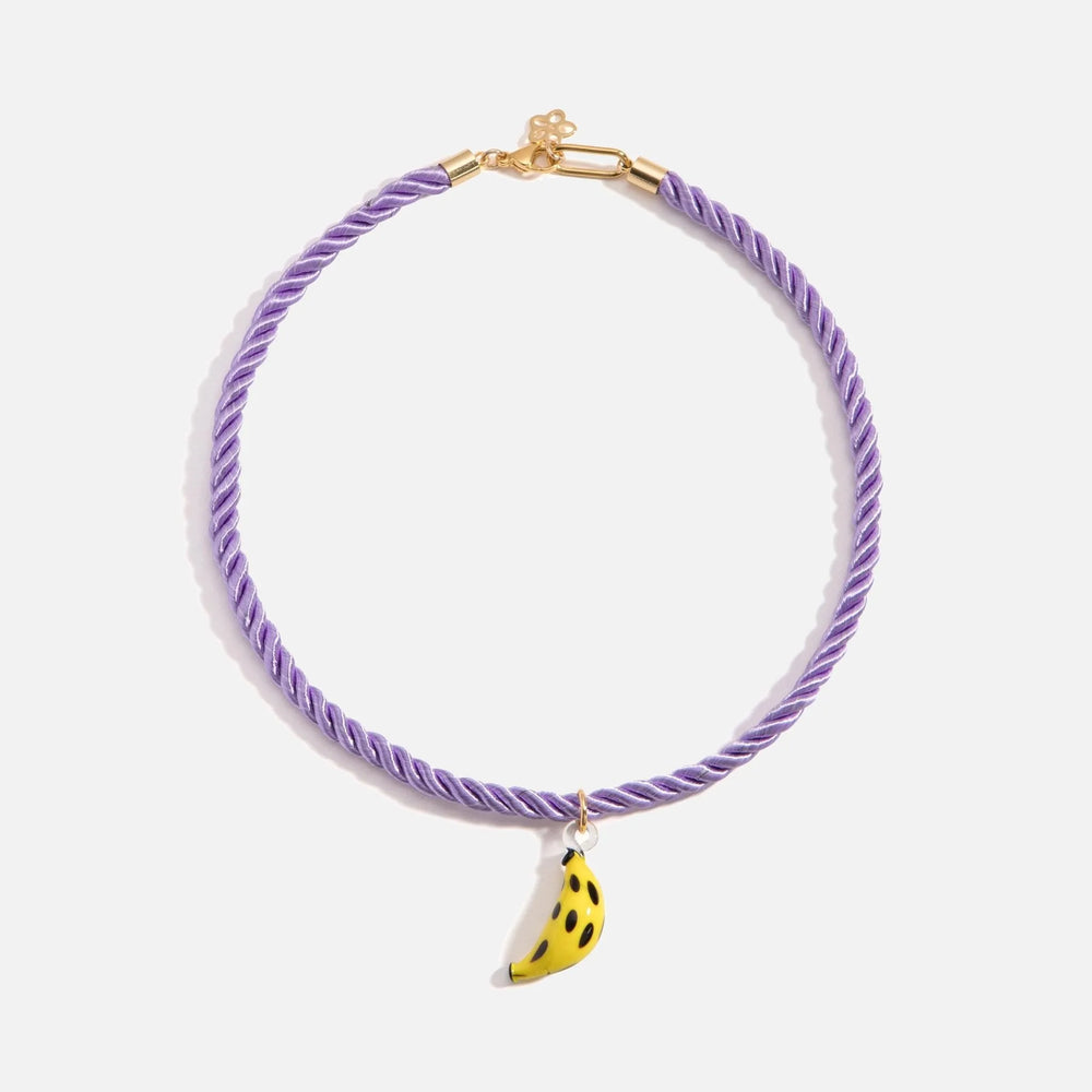 Frutta Necklace, Banana by NOTTE - At Present Jewelry