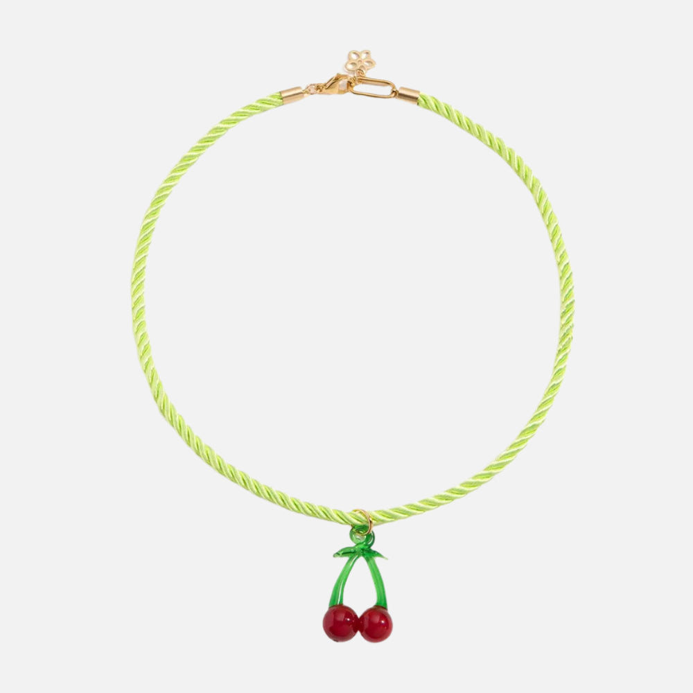 Frutta Necklace, Cherry by NOTTE - At Present Jewelry