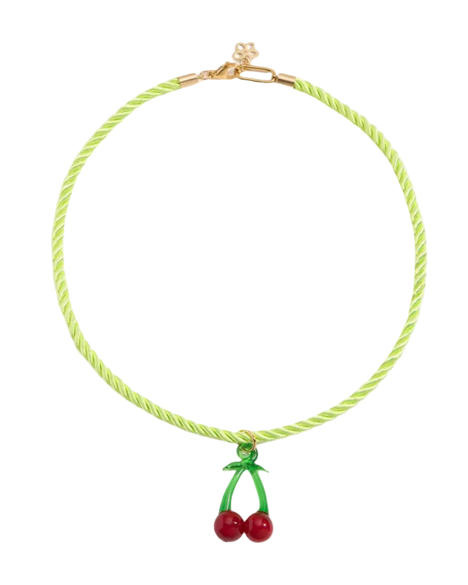 Frutta Necklace, Cherry by NOTTE - At Present Jewelry