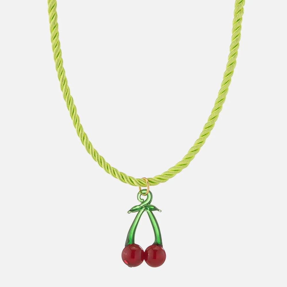 Frutta Necklace, Cherry by NOTTE - At Present Jewelry