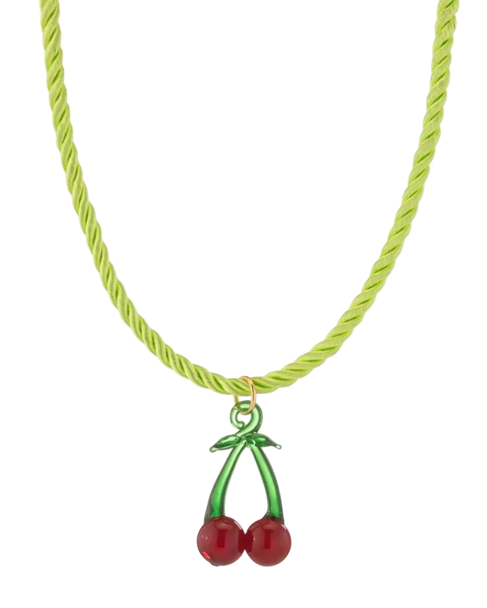 Frutta Necklace, Cherry by NOTTE - At Present Jewelry