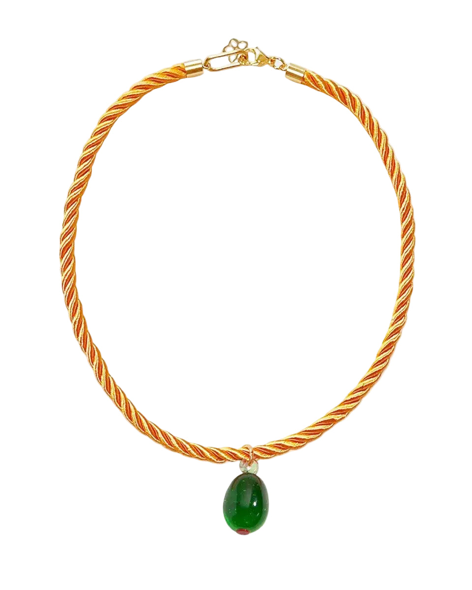 Frutta Necklace, Olive by NOTTE - At Present Jewelry