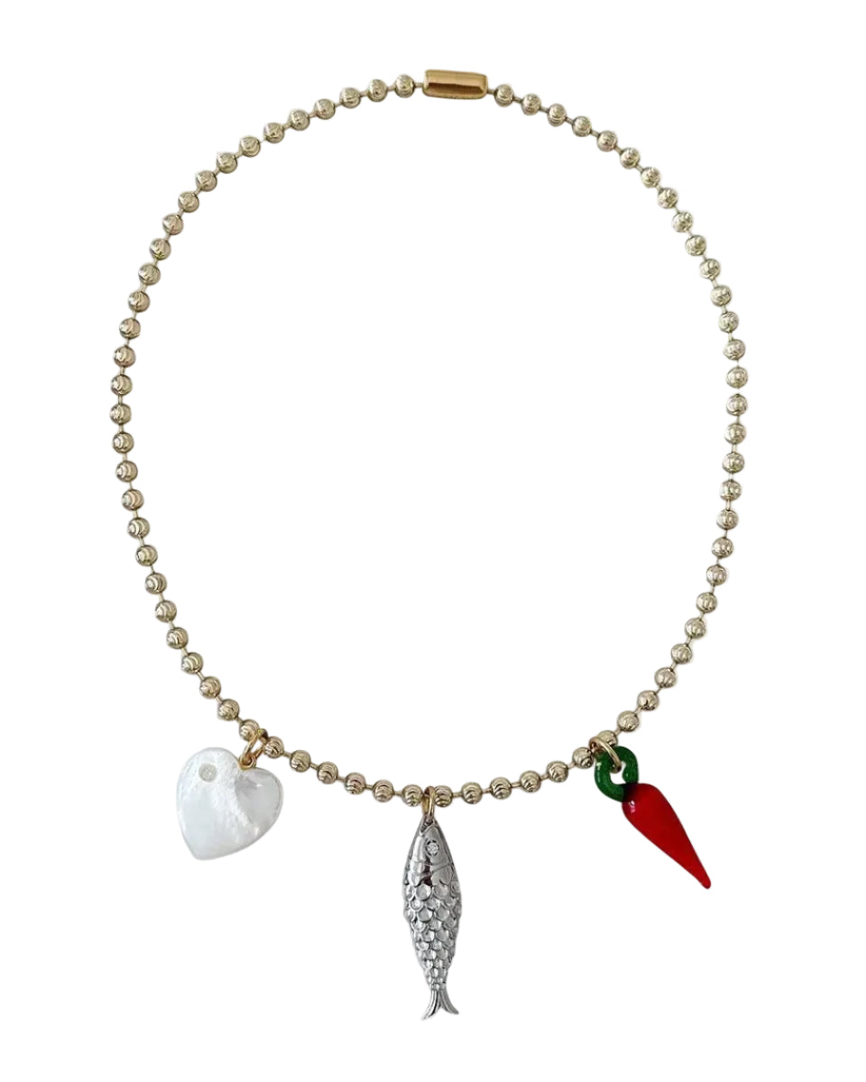 Spice Things Up Charm Necklace by NOTTE - At Present Jewelry