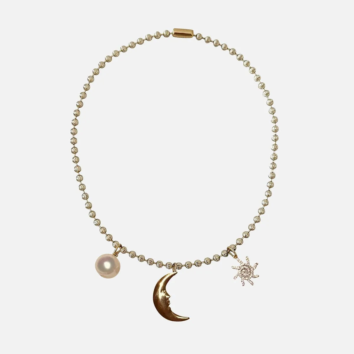 Starry Night Charm Necklace by NOTTE - At Present Jewelry