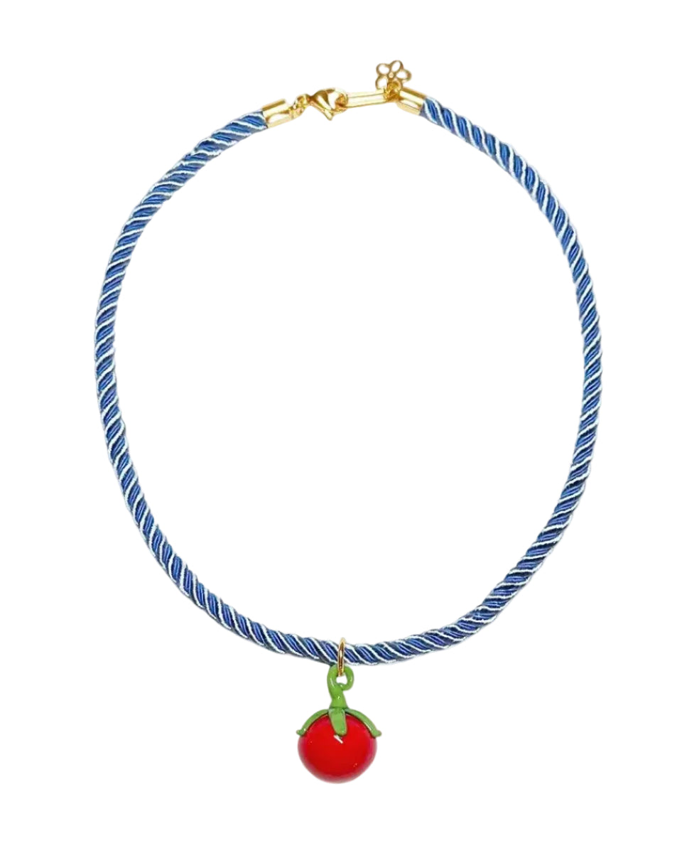 Veggie Necklace, Tomato by NOTTE - At Present Jewelry