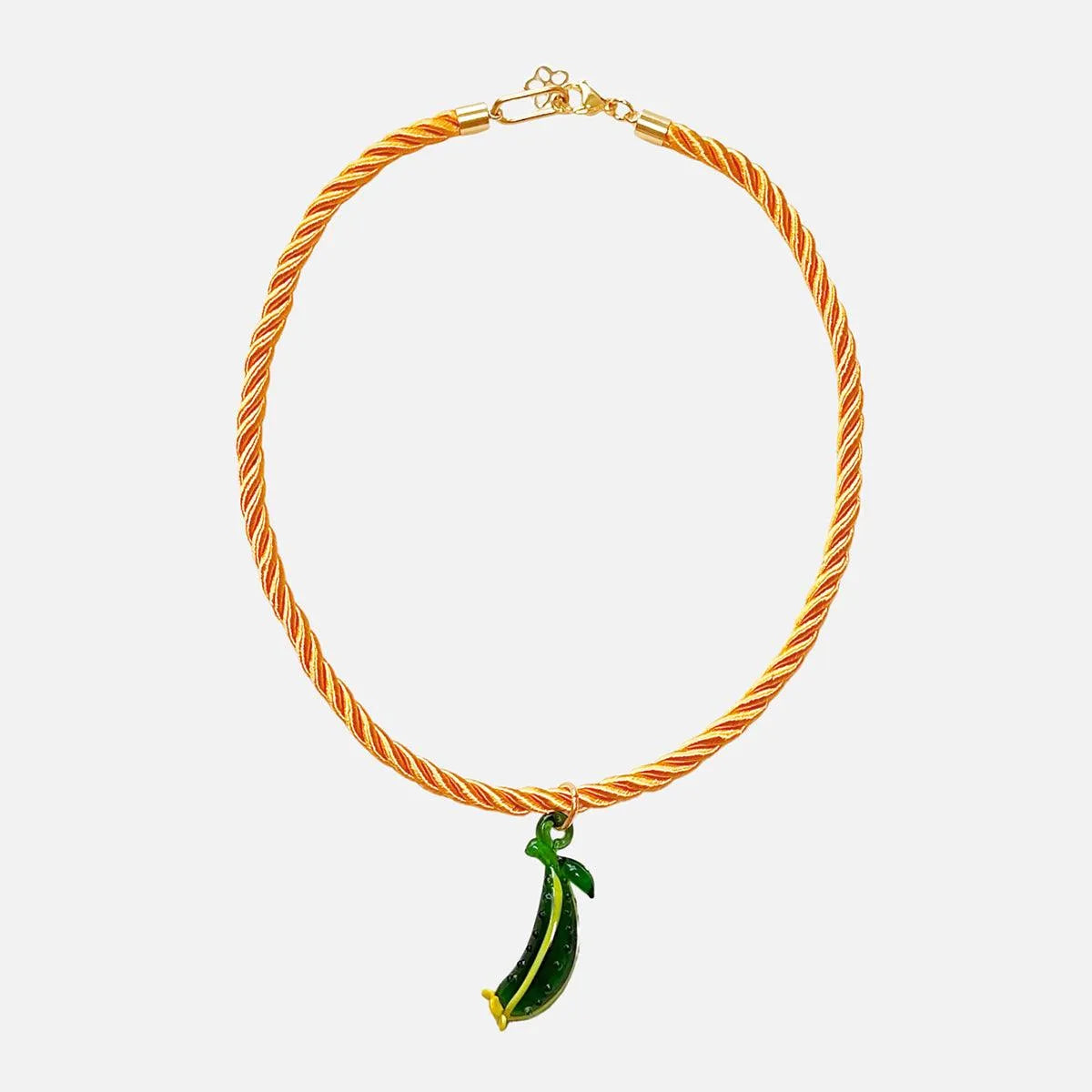 Veggie Necklace, Zucchini by NOTTE - At Present Jewelry