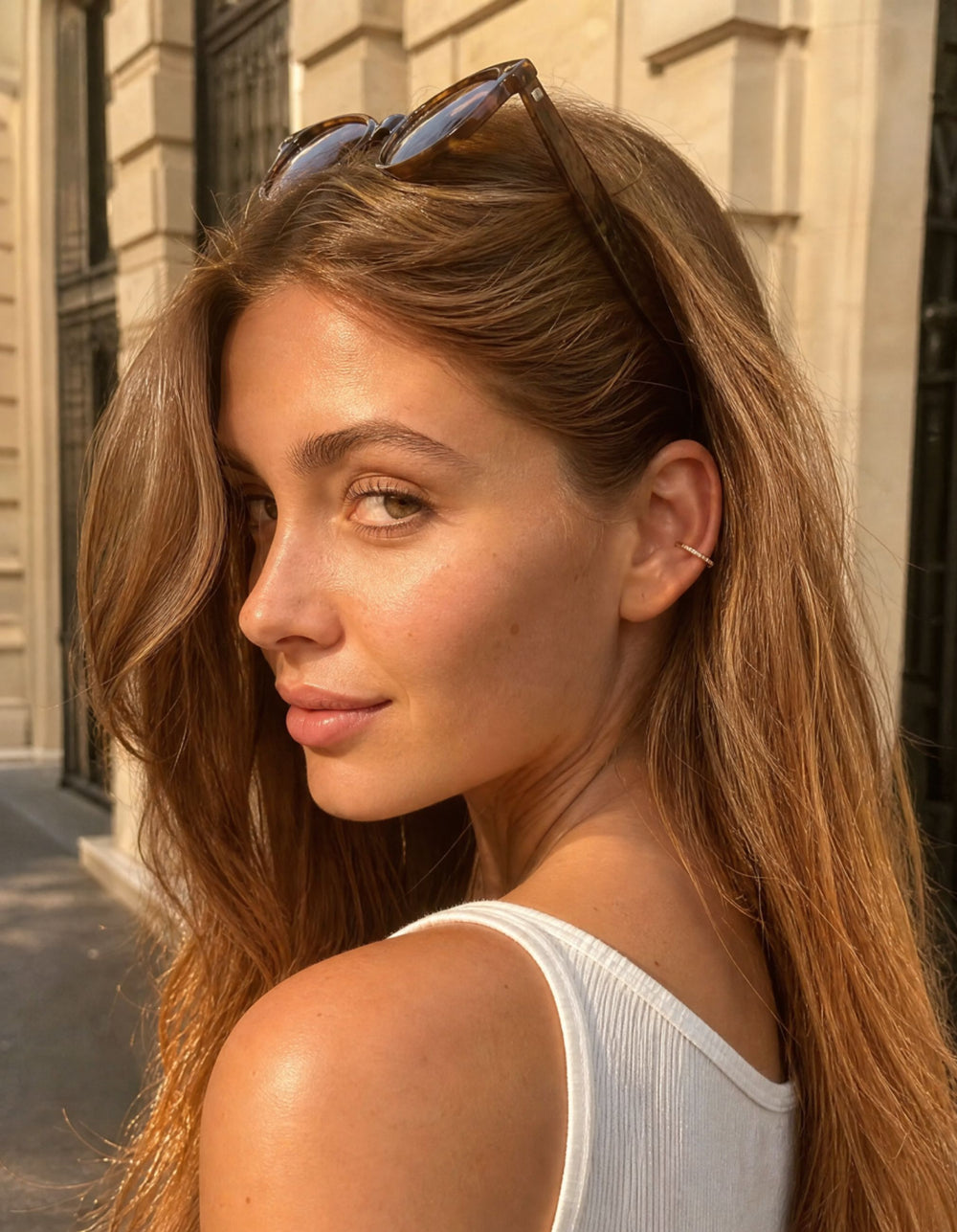 Pavé Cuff Earring