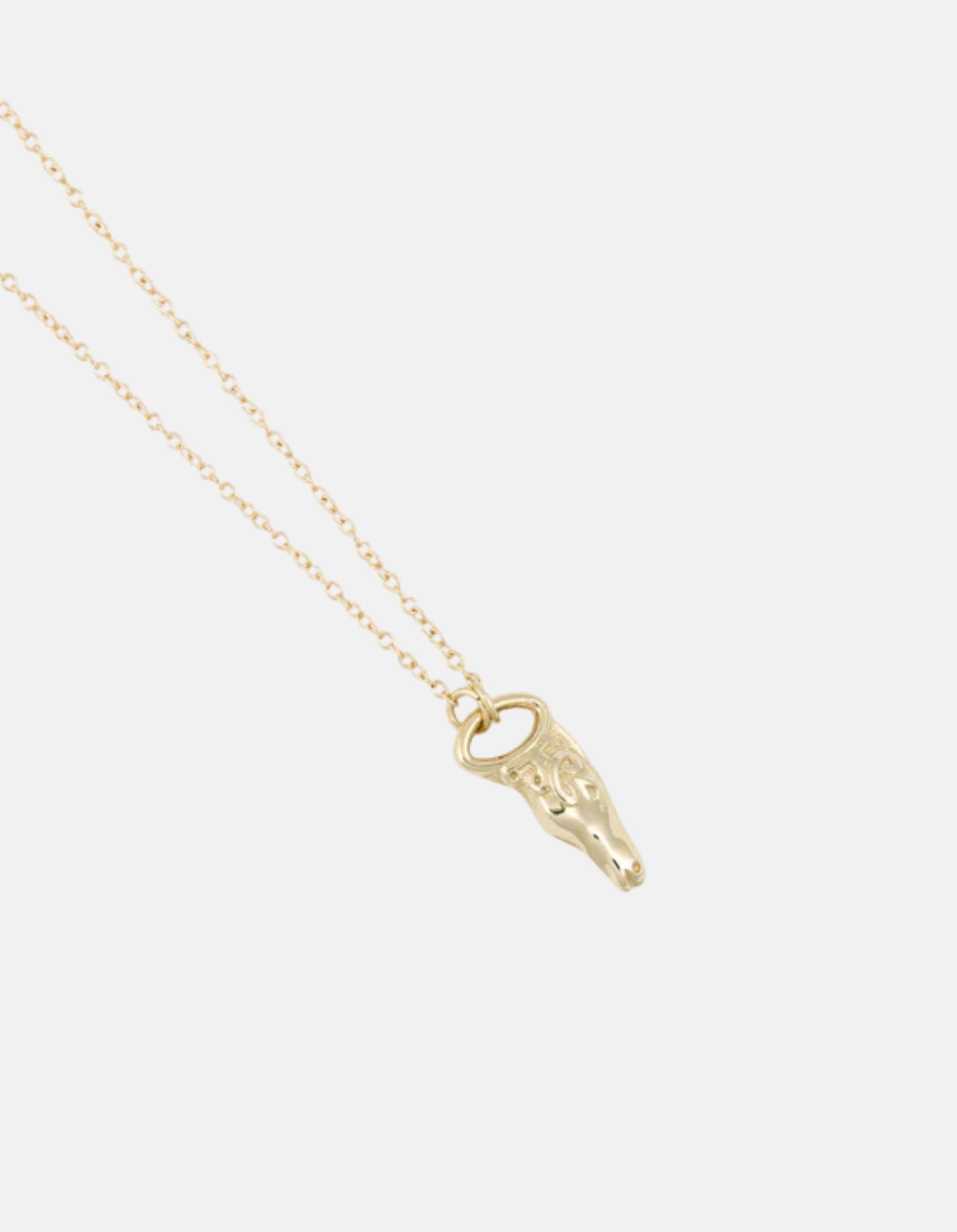 Poni Necklace 14k Gold by MM Druck - At Present Jewelry