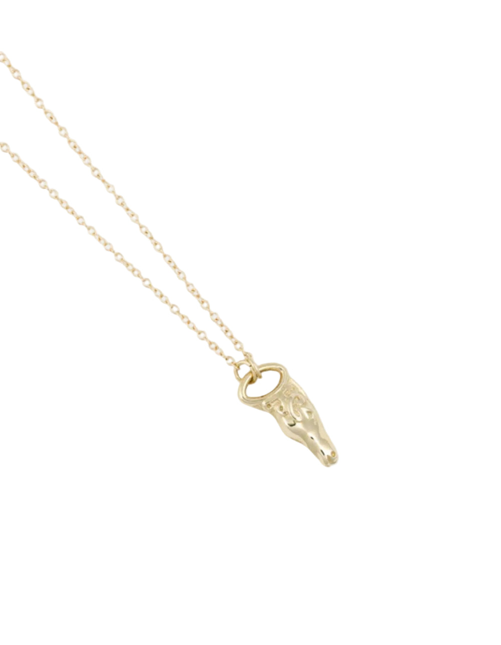 Poni Necklace 14k Gold by MM Druck - At Present Jewelry