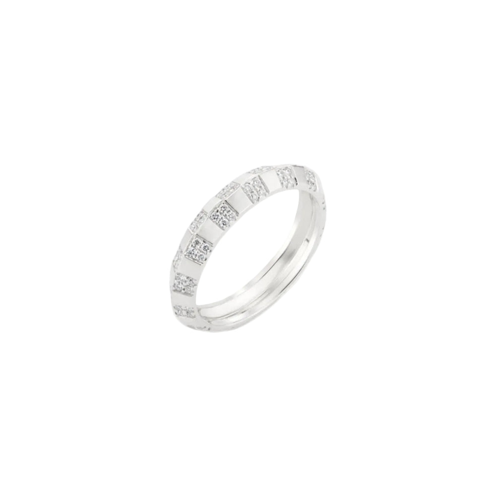 Pinstripe Strength Knife Edge Diamond Ring by Ri Noor - At Present Jewelry