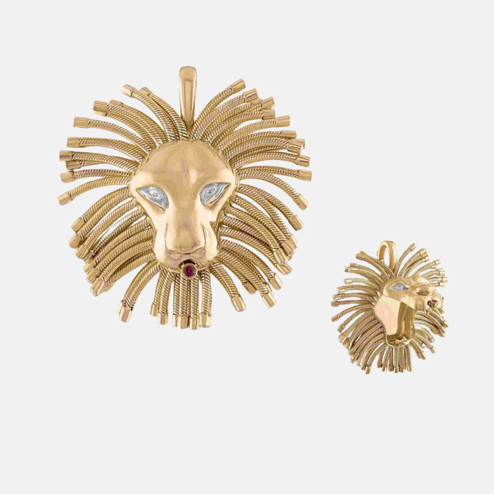 Roar Lion Locket by Eden Presley - At Present Jewelry