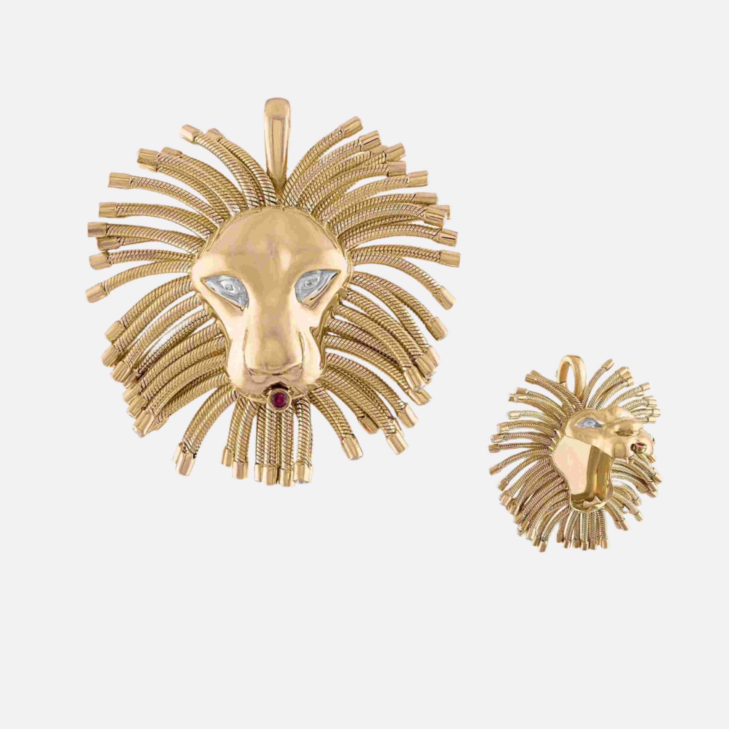 Roar Lion Locket by Eden Presley - At Present Jewelry