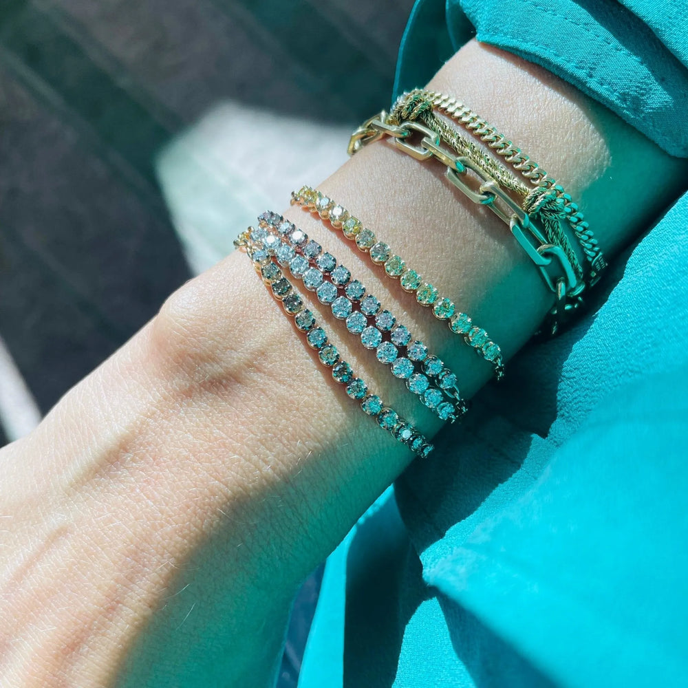 Simone Partial Tennis Bracelet by Selin Kent - At Present Jewelry