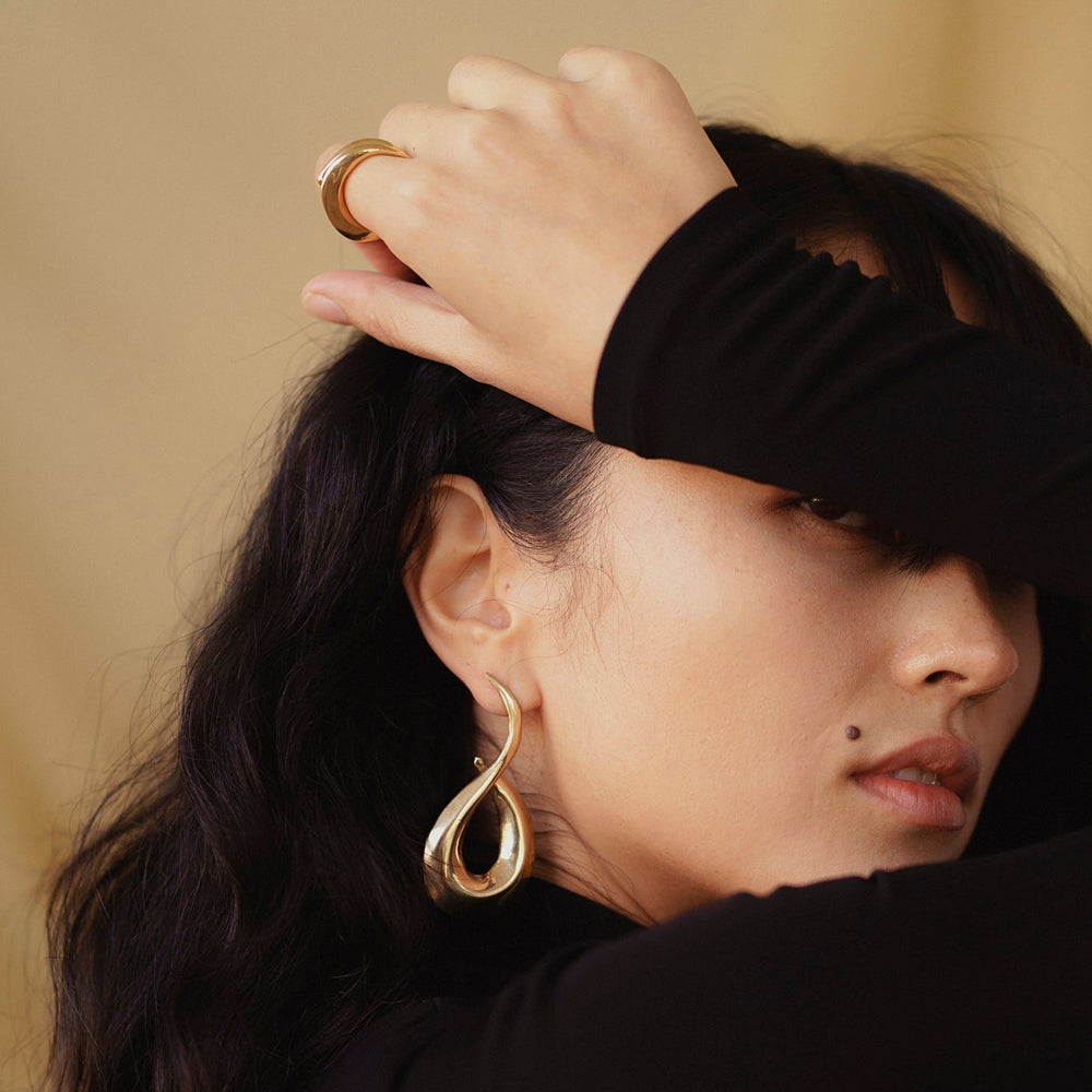 Smoke Earrings by Ariana Boussard-Reifel - At Present Jewelry