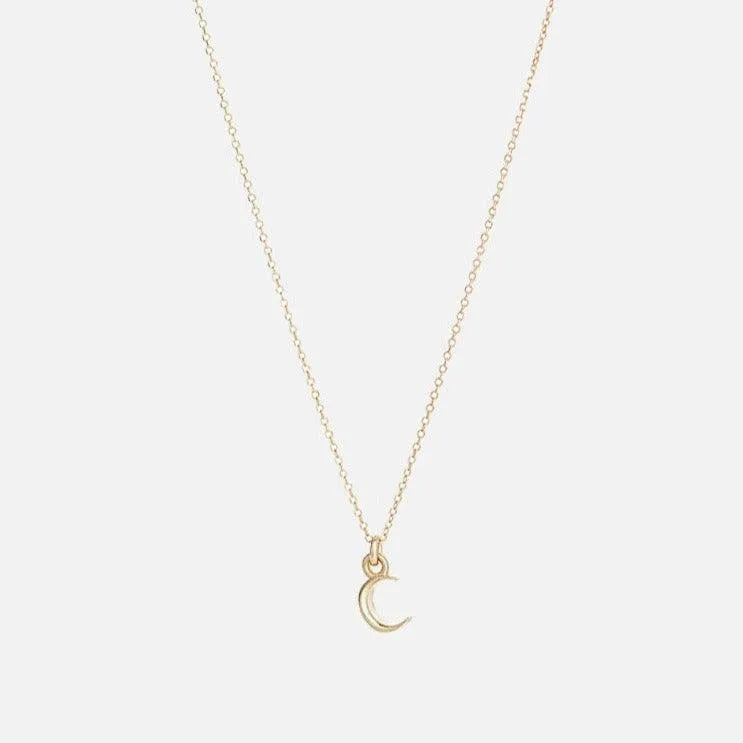 Itty Bitty Charm Necklace, Mushroom by Talon Jewelry - At Present Jewelry