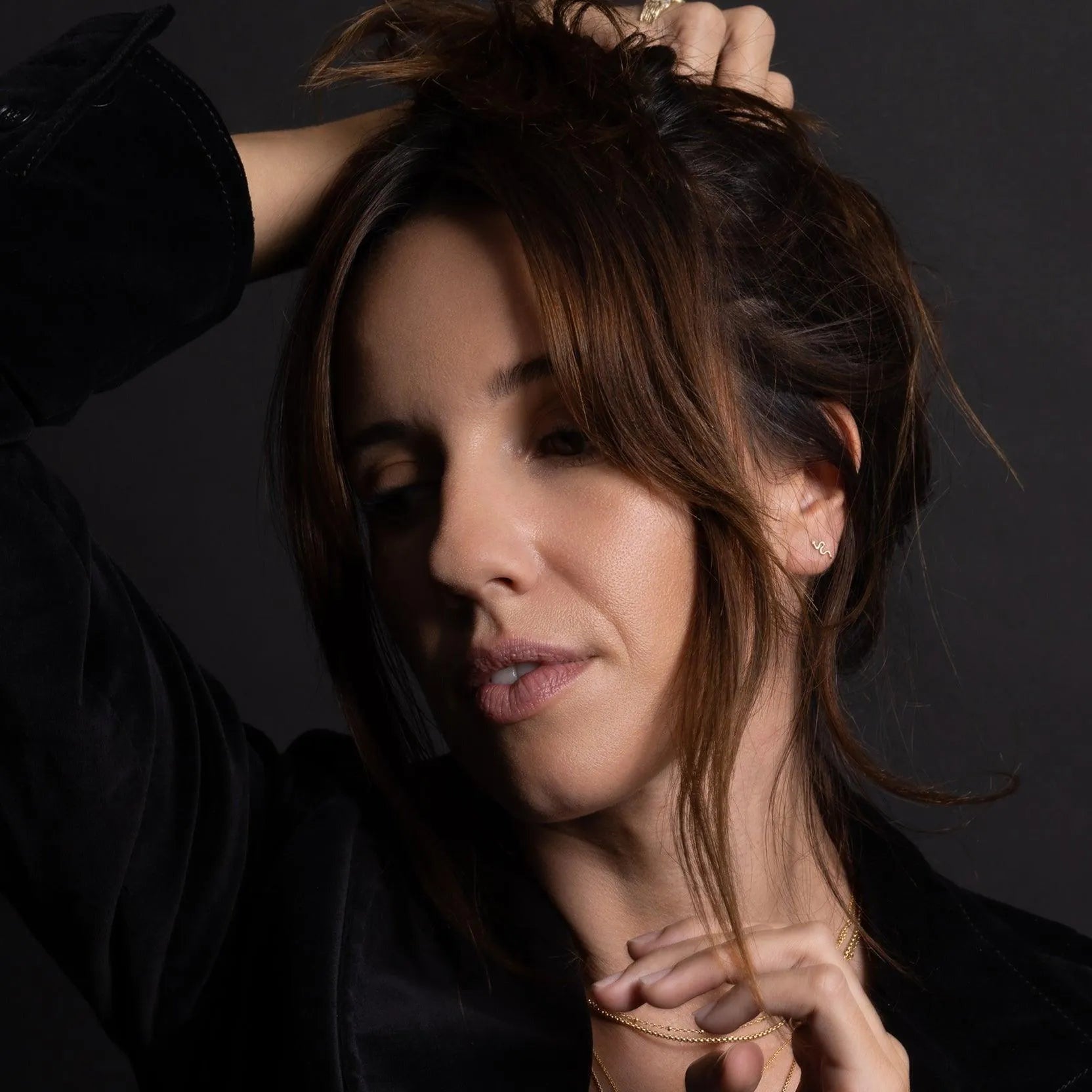 Itty Bitty Studs, Snake by Talon Jewelry - At Present Jewelry