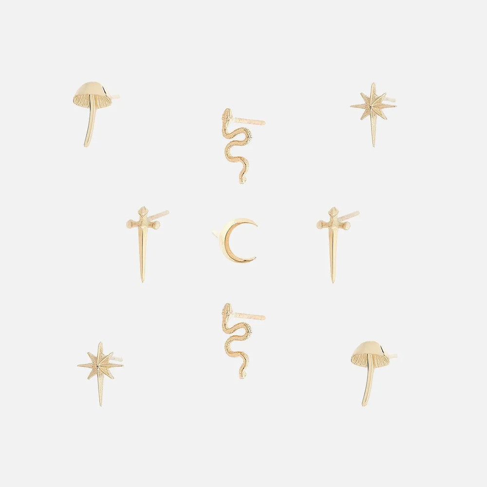 Itty Bitty Studs, Star by Talon Jewelry - At Present Jewelry