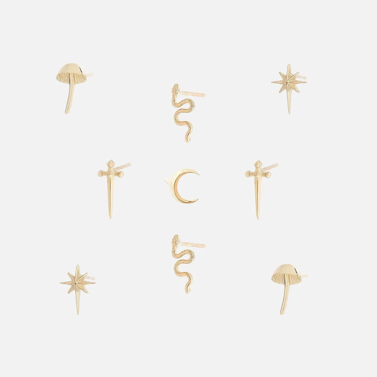 Itty Bitty Studs, Star by Talon Jewelry - At Present Jewelry