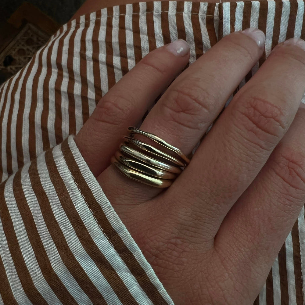 Skinny Manda Ring by Rebecca Pinto - At Present Jewelry