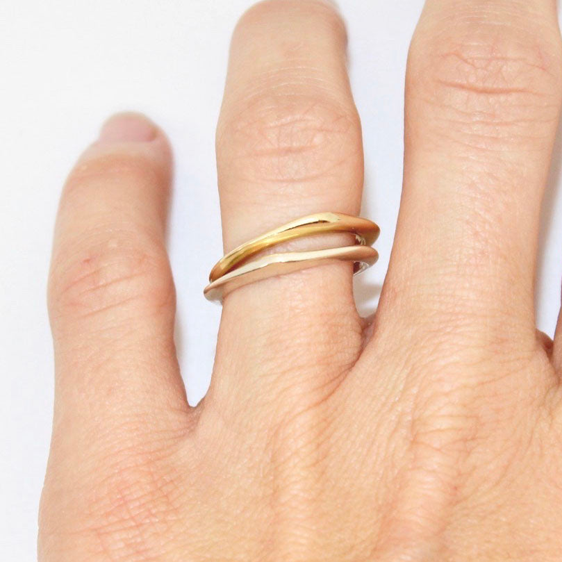 Skinny Manda Ring by Rebecca Pinto - At Present Jewelry