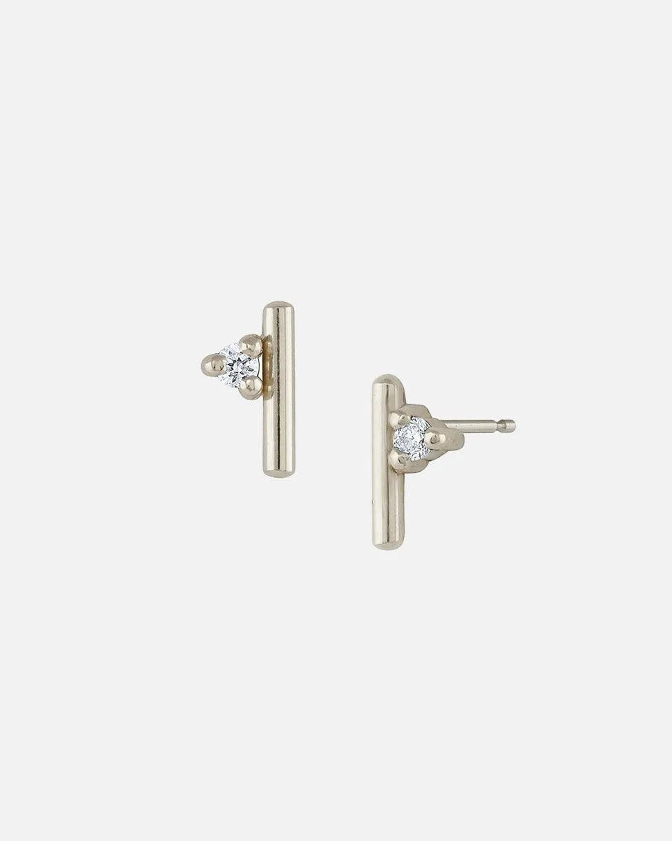 Andromeda Mini Studs by White/Space - At Present Jewelry
