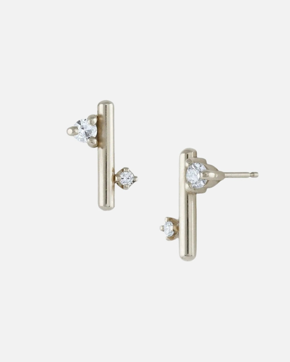 Andromeda Stud Earrings by White/Space - At Present Jewelry