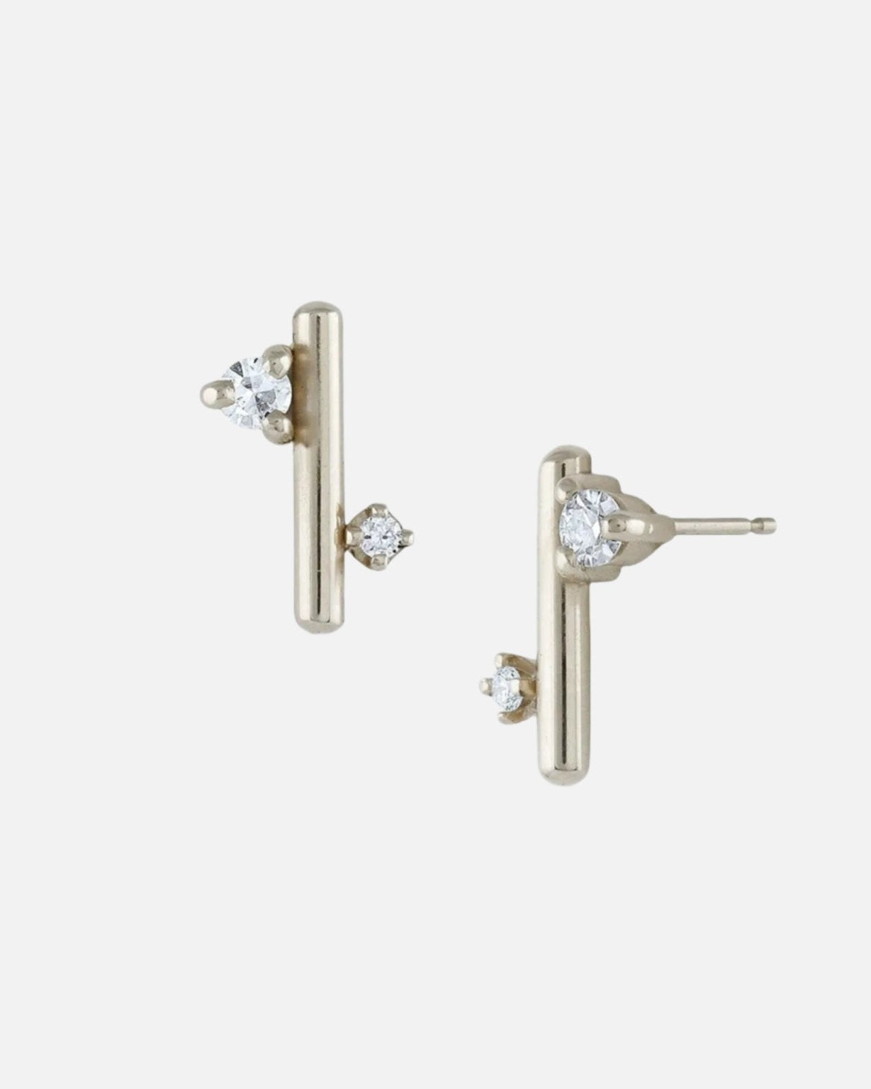 Andromeda Stud Earrings by White/Space - At Present Jewelry
