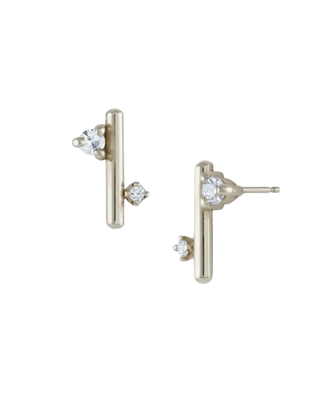 Andromeda Stud Earrings by White/Space - At Present Jewelry