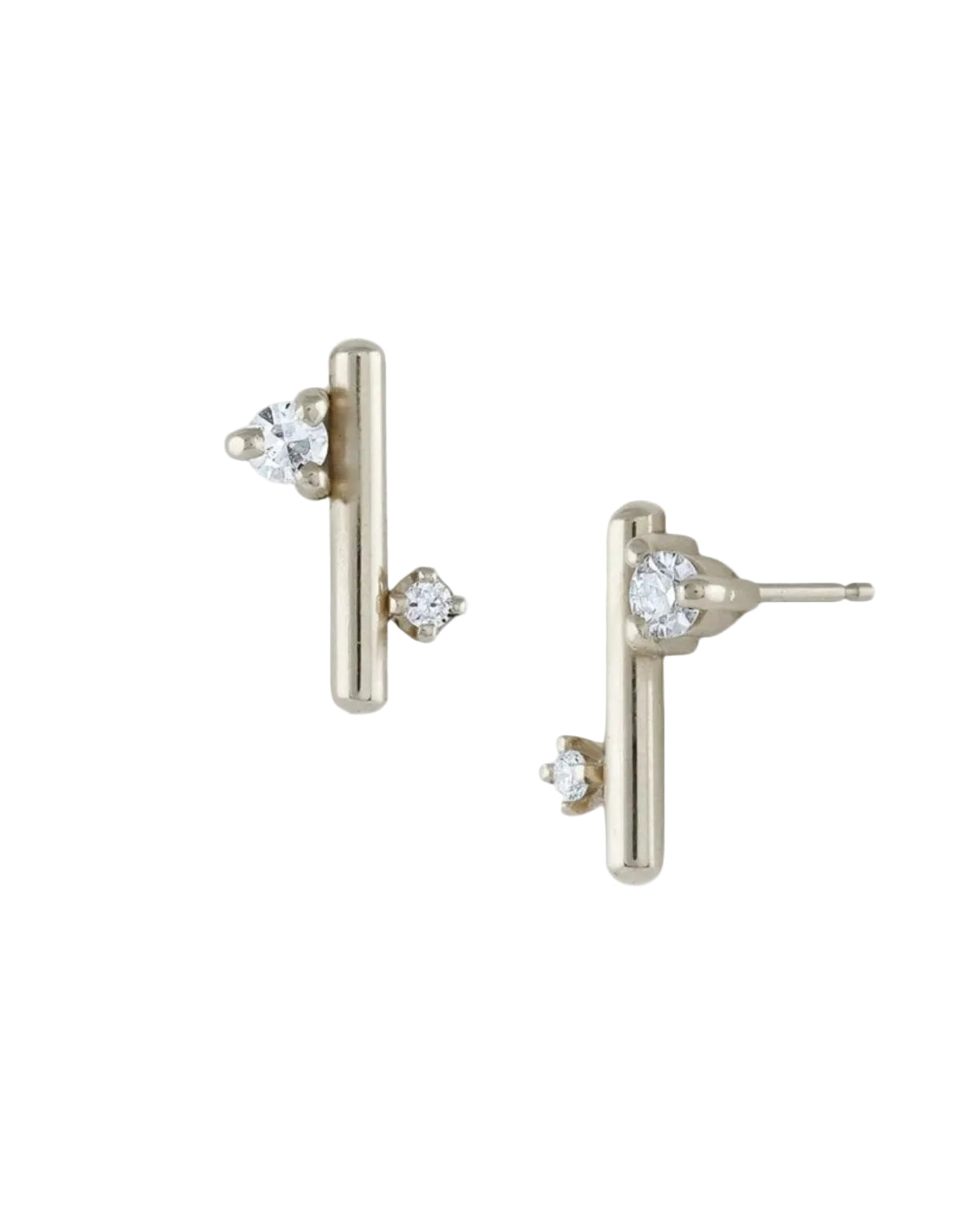 Andromeda Stud Earrings by White/Space - At Present Jewelry