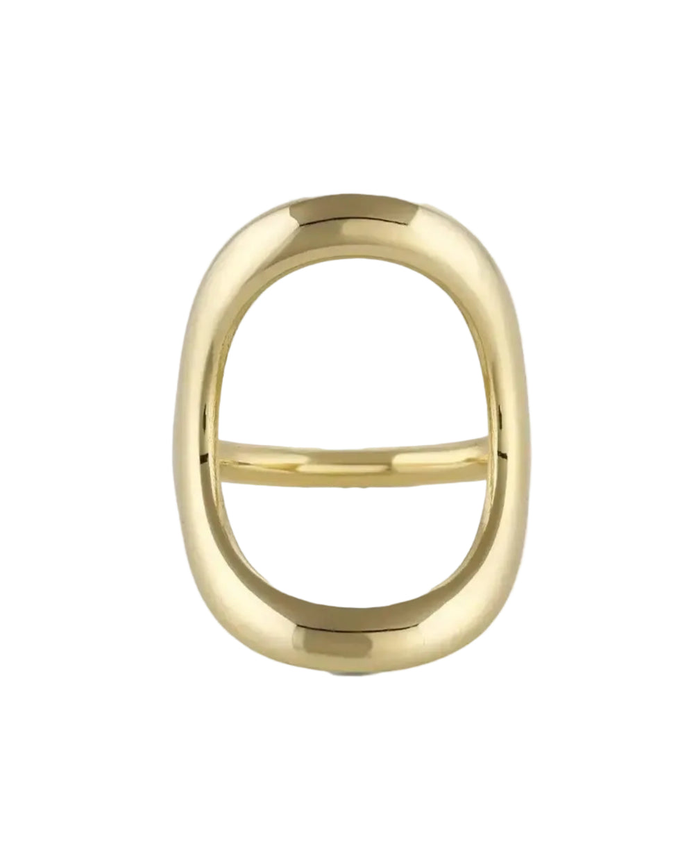 Bold Continuity Ring by White/Space - At Present Jewelry