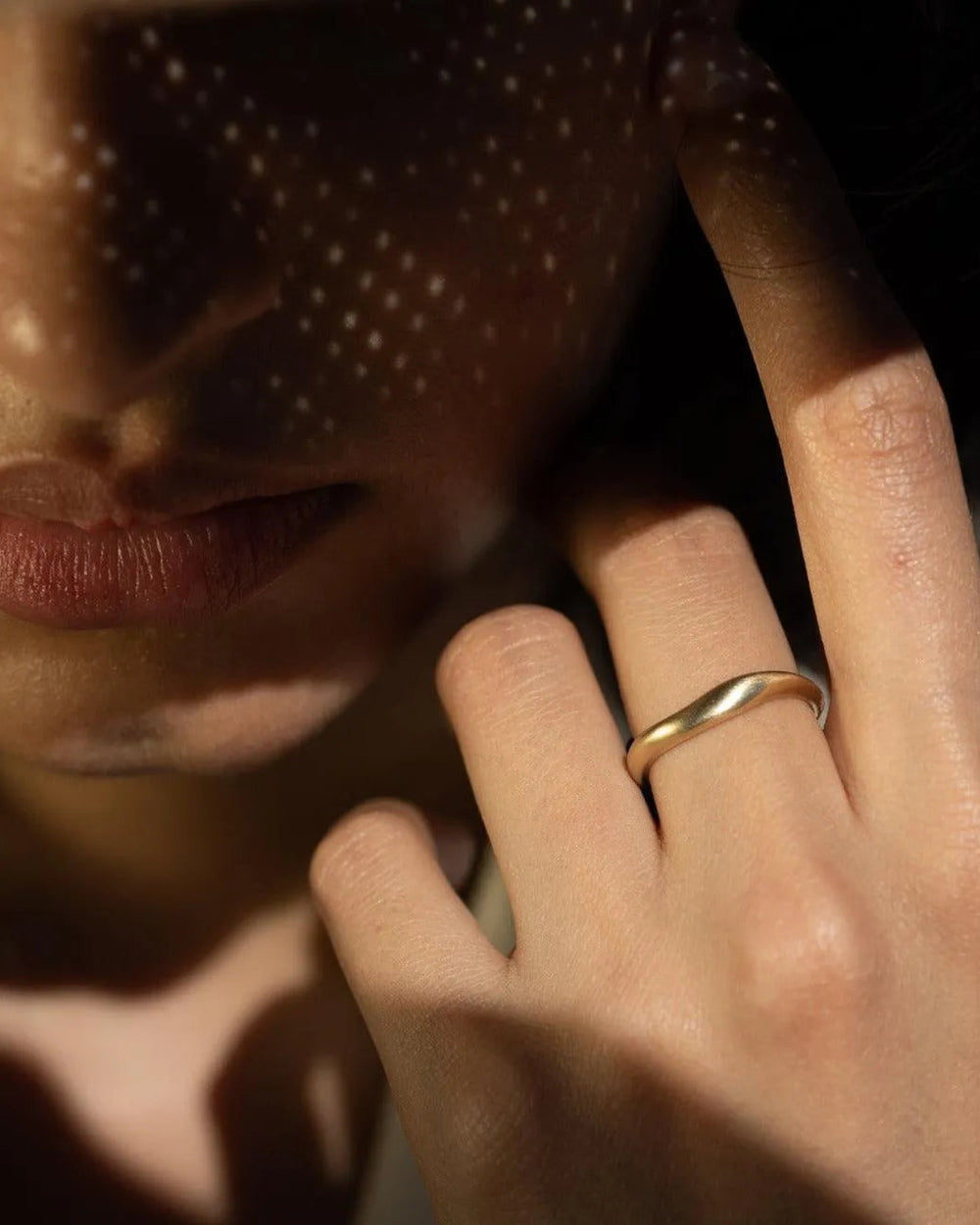 Touch Stacking Band by White/Space - At Present Jewelry