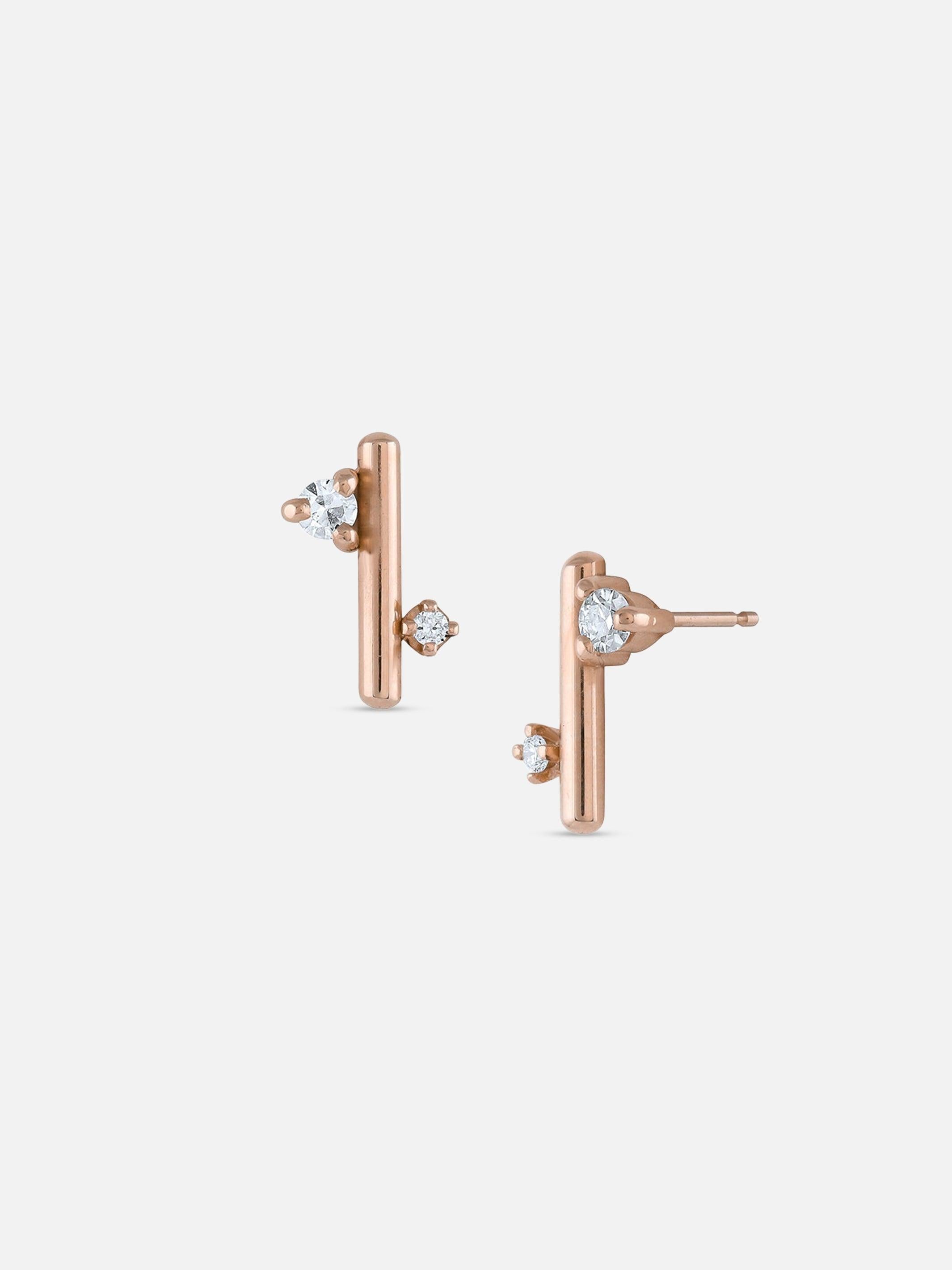 Andromeda Stud Earrings - White/Space - At Present