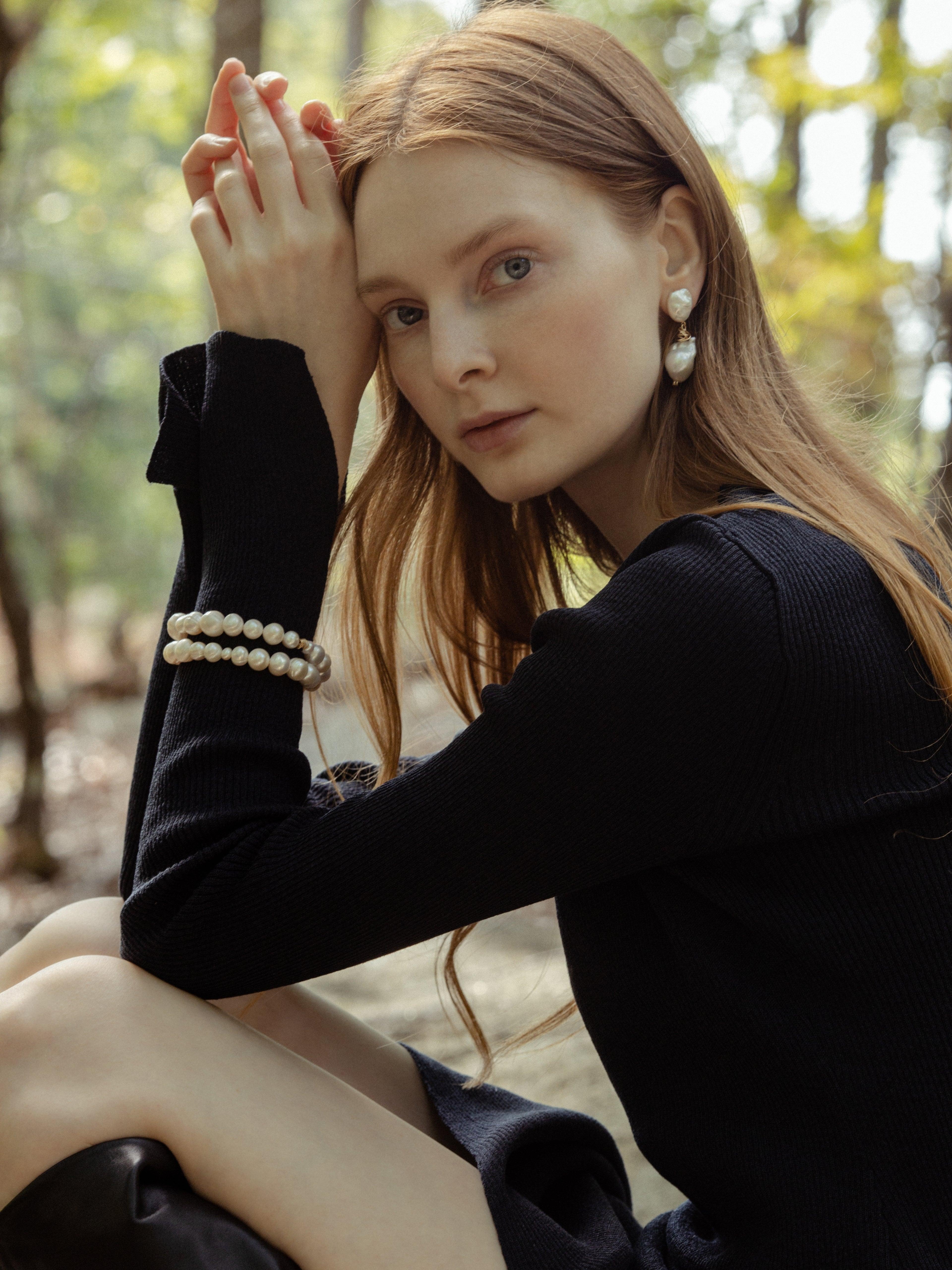 Anita Berisha Milky Quartz Collar - At Present Jewelry
