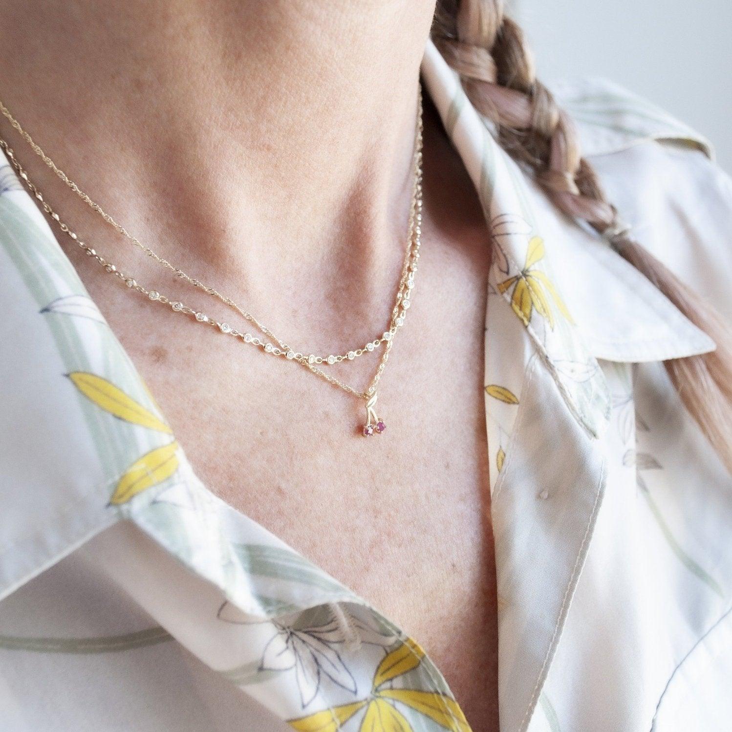 1.2mm Singapore Chain by Ariel Gordon Jewelry - At Present Jewelry