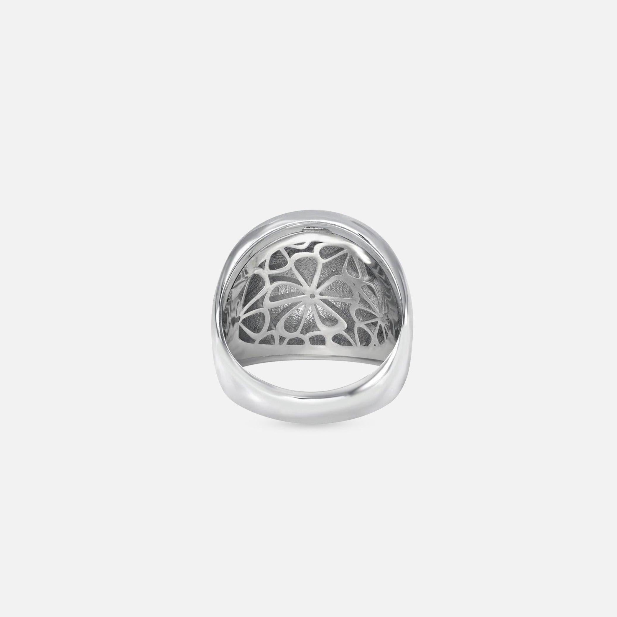 Stacy Nolan Dome Ring XL Sterling Silver 5