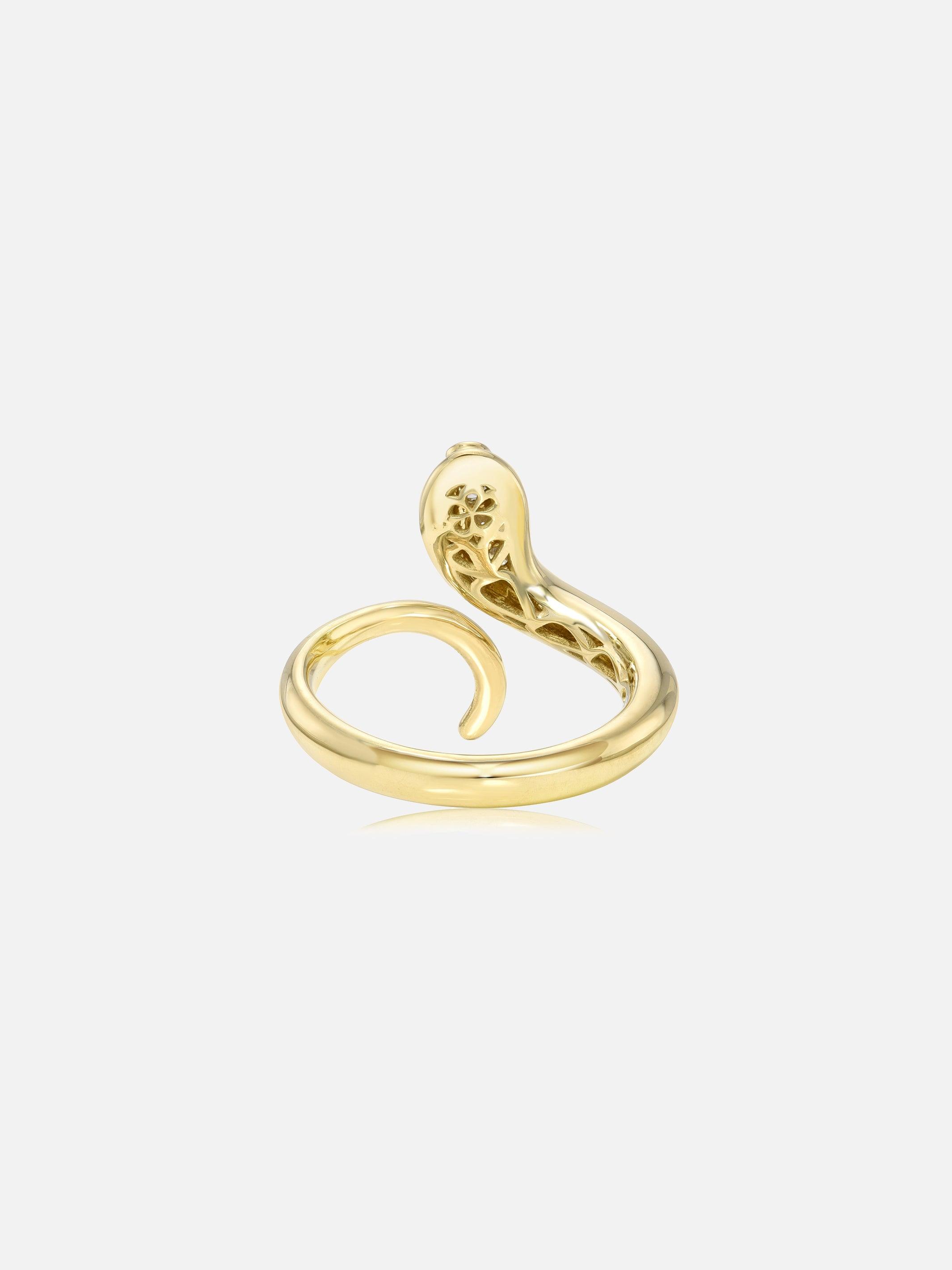 Stacy Nolan Snake Ring with Diamonds 3