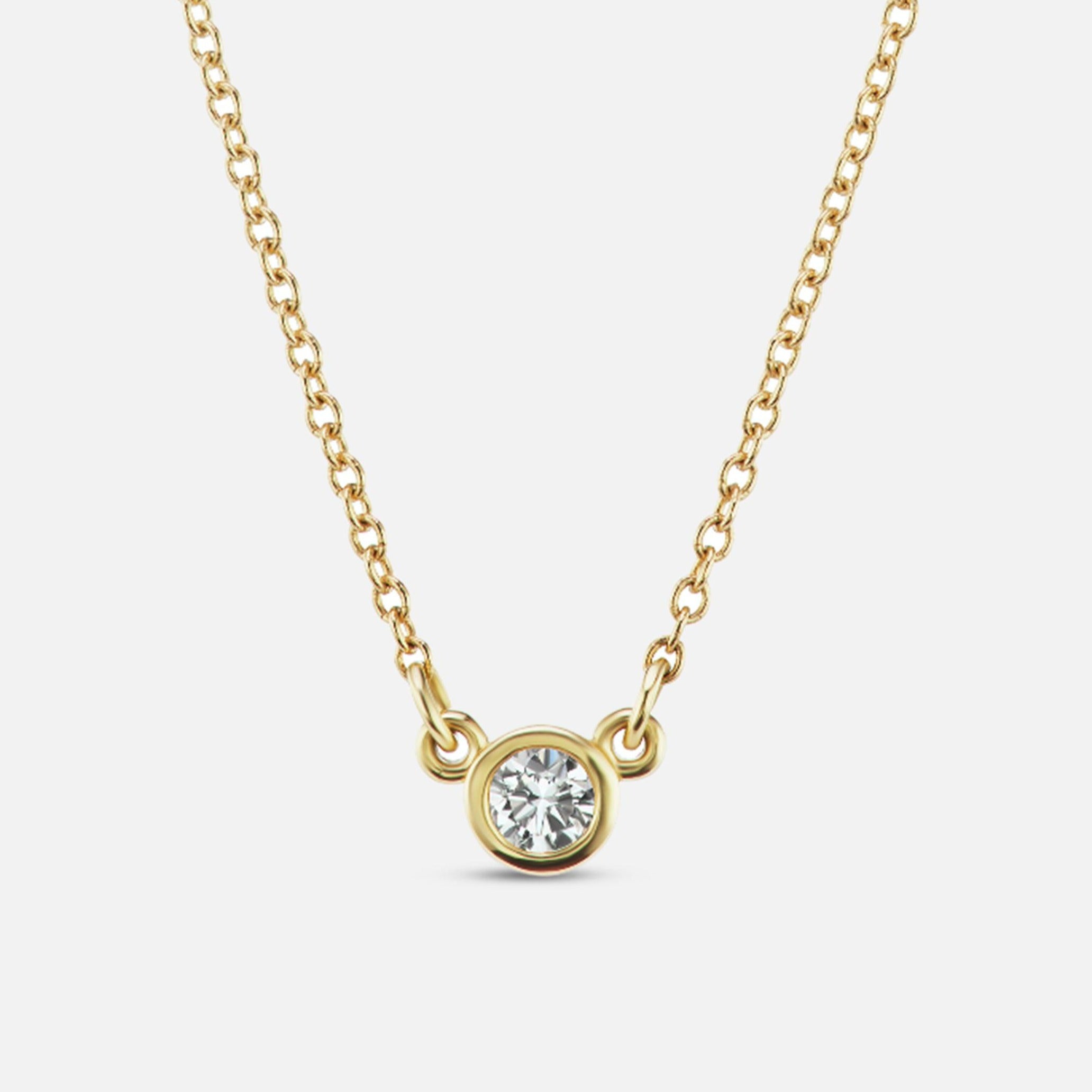 The Gild The Gold Diamond Confetti Necklace 1