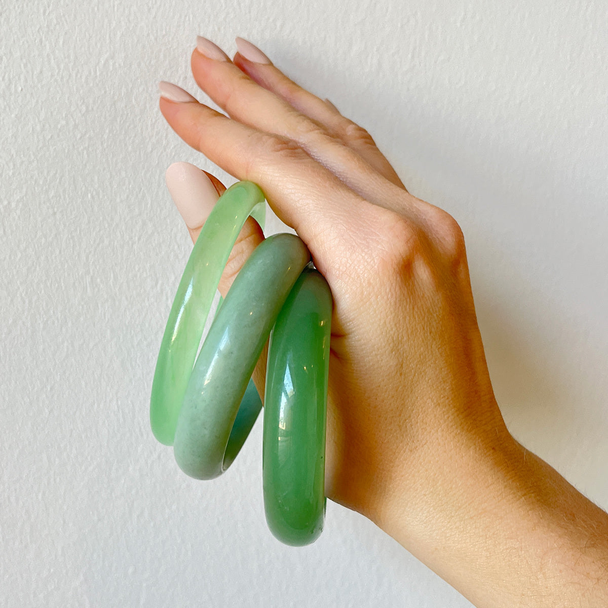 How To Wear a Jade Bangle