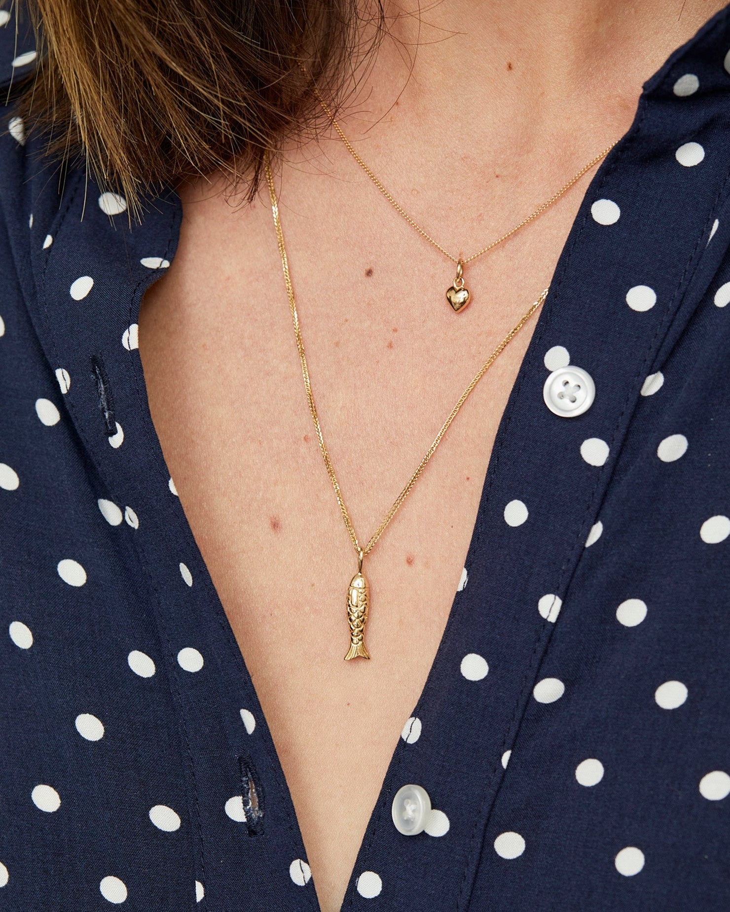 Poisson Pendant by Ariel Gordon Jewelry - At Present Jewelry