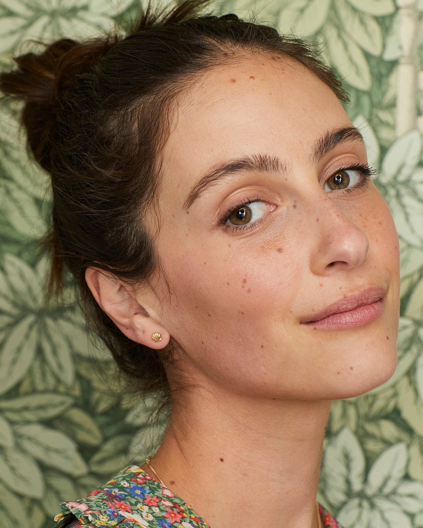 Petite Scallop Shell Studs by Ariel Gordon Jewelry - At Present Jewelry