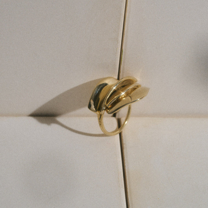 Ranunculus Ring by Ariana Boussard-Reifel - At Present Jewelry